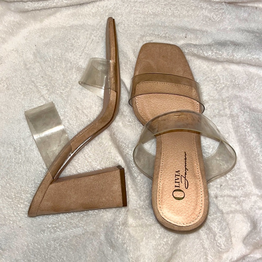 Stylish Clear Heels